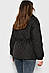 Куртка жіноча демісезонна чорного кольору р.XL 175904M, фото 3
