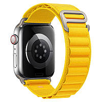 Ремінець Alpine Loop Design — Apple Watch 38 mm | 40 mm | 41 mm — Yellow