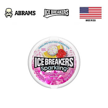 Льодяники Ice Breakers Sparkling Raspberry Lemon Seltzer 42g
