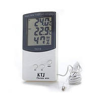 Домашняя цифровая метеостанция  Термометр ta 318 ktj с выносным датчиком, настольный термометр