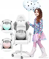 Крісло Hell's Chair Rainbow KIDS Individual Biały Szary Różowy Miętowy