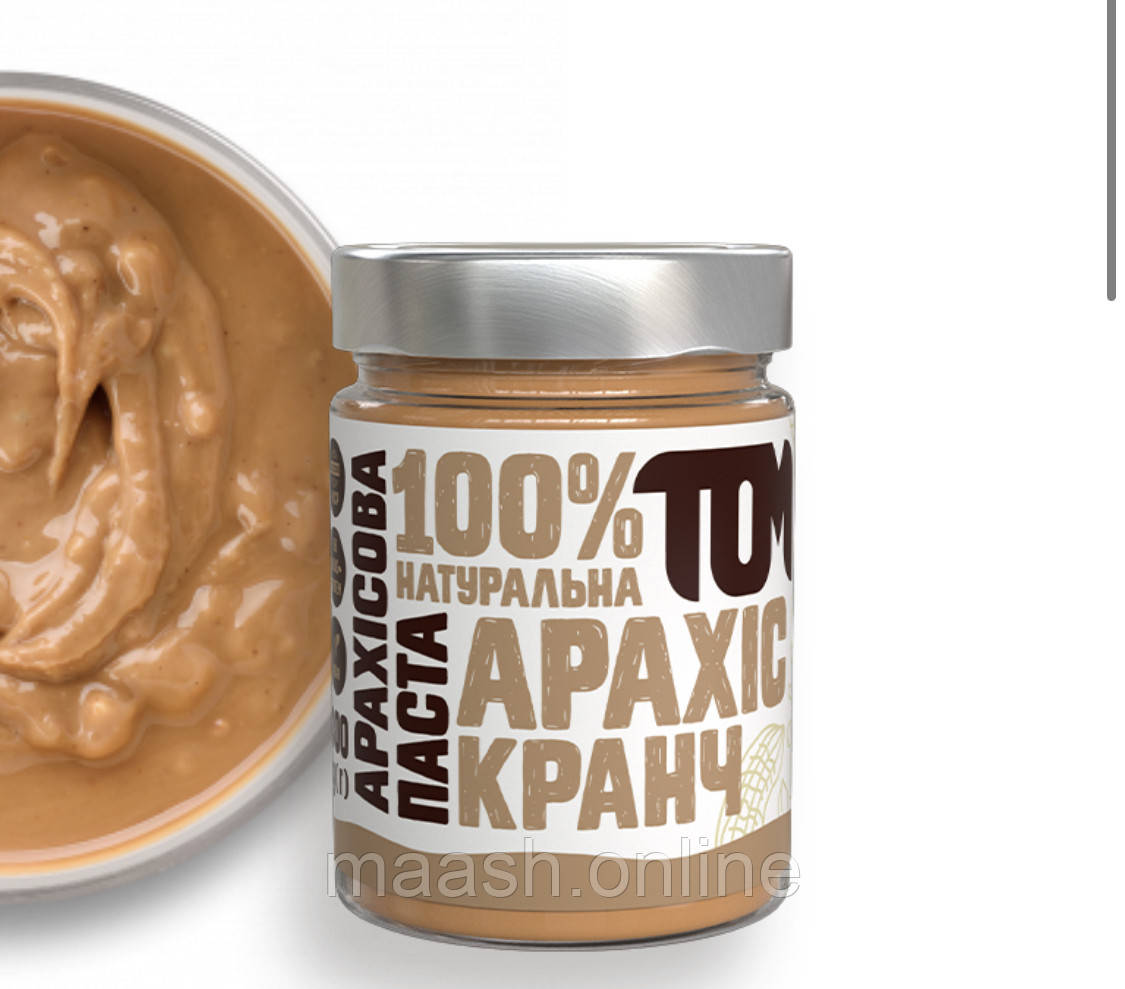 Арахісова паста класична ТОМ, 300 г