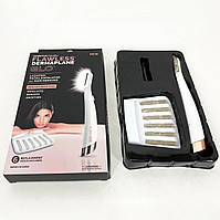 Эпилятор электрический Flawless Dermaplane Glo / Эпилятор для бикини / Женская MJ-866 аккумуляторная бритва