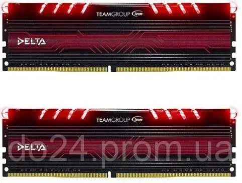 Пам'ять Team Group Delta LED 32GB DDR4 (TDTRD432G3000HC16CDC01)