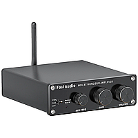 Підсилювач звуку Fosi Audio M01-BT+ блок живлення 32V. Bluetooth 5.0, 300W