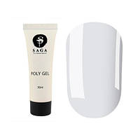 Полигель Saga Poly Gel №01 (прозрачный), 30мл.