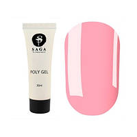 Полигель Saga Poly Gel №04 (розовый), 30мл.