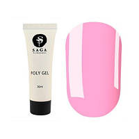 Полигель Saga Poly Gel №05 (розово-лиловый), 30мл.