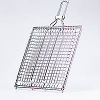 Решетка гриль для мангала 55×25×4 (см) решетка для барбекю из нержавеющей стали Походная решетка гриль