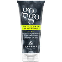 Шампунь Kallos Cosmetics Gogo 2 in 1 Energizing Hair And Body Wash For Men 200 мл (5998889511166) tp