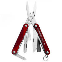 Мультиинструмент "LEATHERMAN Squirt PS4 red"(Размер: единственный)(1359245934755)