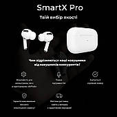 Навушники бездротові SmartX Pro Premium Bluetooth преміум якість блютуз навушники ААА+