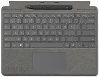 Планшет Microsoft Klawiatura Surface Signature Keyboard z piórem Slim Pen 2 Commercial Platinium 8X8-00067 do