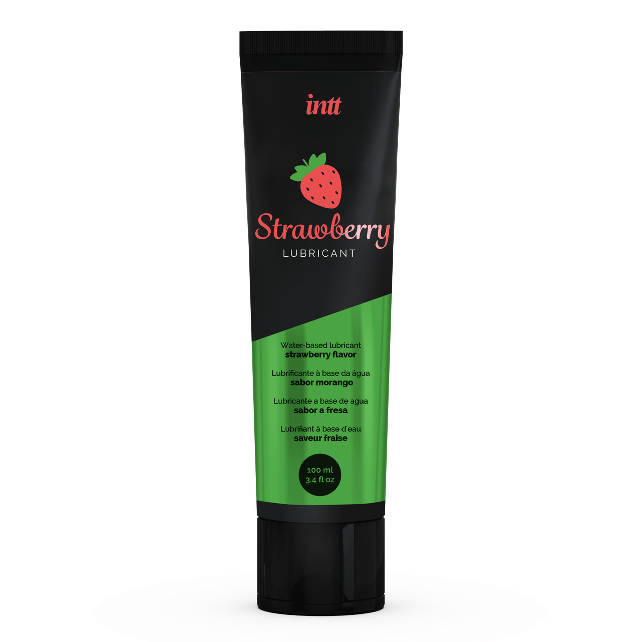 Оральний лубрикант Intt Strawberry 100 мл AIW Or2363, фото 1