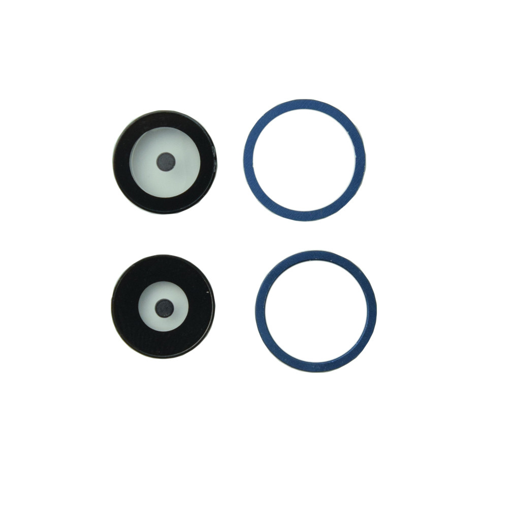 Скло камери iPhone 12/ iPhone 12 Mini (комплект 2шт) Blue