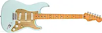 Гітара Squier 40th Anniversary Stratocaster , Vintage Edition,MF, Gold Anodized Pickguard, Satin Sonic Blue