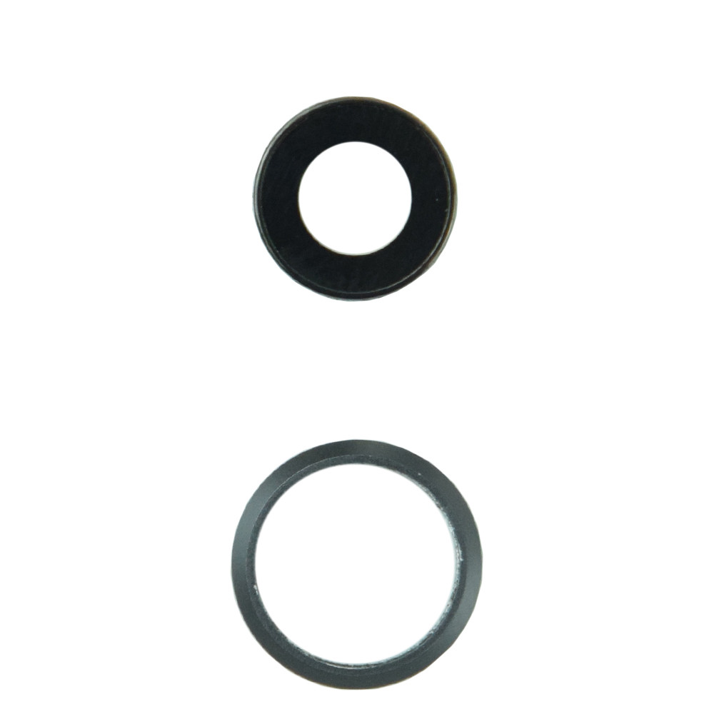 Скло камери iPhone 8 / SE 2020 (з обідком) Space Grey