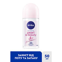 Антиперспирант Nivea Pearl & Beauty Красота жемчуга шариковый 50 мл (42299929/4006000032696) n