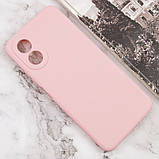Силіконовий чохол Candy Full Camera для Oppo A58 4G Рожевий / Pink Sand, фото 2