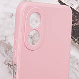 Силіконовий чохол Candy Full Camera для Oppo A58 4G Рожевий / Pink Sand, фото 5