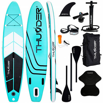 Надувна SUP дошка THUNDER Coast 320 см із веслом Mint