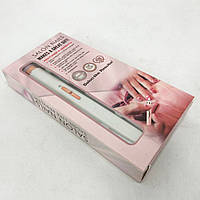 Фрезерный аппарат для маникюра Flawless Salon Nails белый | Фрезер ручной для маникюра | Фрезер WZ-260 для
