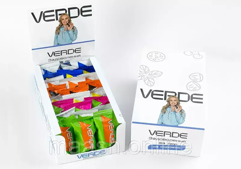 Бокс шоколадних цукерок Verde, 24 шт
