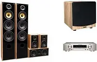 Домашній кінотеатр MARANTZ NR1510 S + TAGA HARMONY TAV-606 v3 + TSW-80 oak