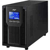 Джерело безперебійного живлення FSP Champ 1kVA/3xSchuko/1000VA/900W/CE Чорний (PPF8001309)