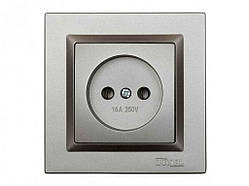 Розетка JAZZ (графiт) 9701 ТМ LUXEL