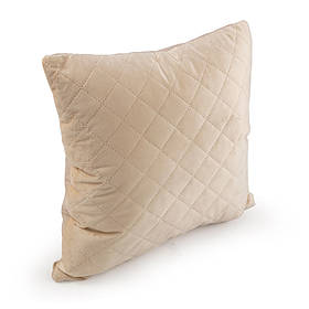 Двостороння декоративна подушка “velour” beige ромб 40х40 см Руно
