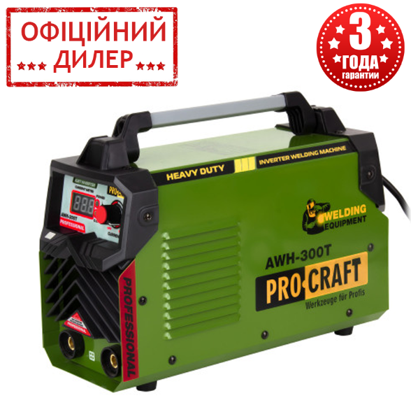 Мощный инверторный сварочный аппарат Procraft STP AWH300T (20-300 А, 1. ...