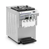 Аппарат для приготовления мягкого мороженого - 1350 Вт - 16 л/ч - LED - 3 вкуса - Royal Catering