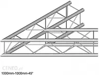 DuraTruss DT 24-C19-L45 corner element konstrukcji aluminiowej narożnik 45 st. 100cm