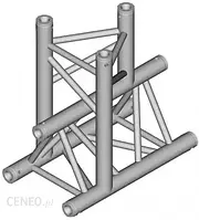 DuraTruss DT 33/2-T38-T T-joint element konstrukcji aluminiowej + dół