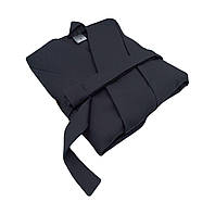 Вафельный халат Luxyart Кимоно размер (50-52) L 100% хлопок графит (LS-4340) gr