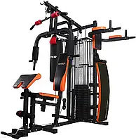 Тренажер Atlas Sport 4 Stanowiska 65Kg X2 48 Czarny Czerwony