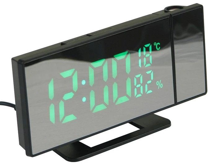 Електронний настільний LED годинник від USB VST 8965-4 з проєкцією Лучшая цена