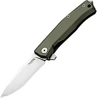 Lionsteel Nóż Myto Green Aluminium Stone Washed M390 By Molletta Mt01A Gs