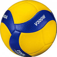 М'яч волейбольний Mikasa Original V300W, Жовтий, Розмір (EU) — 5