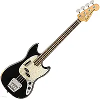 Гітара Fender JMJ Road Worn Mustang Bass RW Black