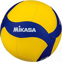 М'яч волейбольний Mikasa Original V370W, Синій, Розмір (EU) — 5