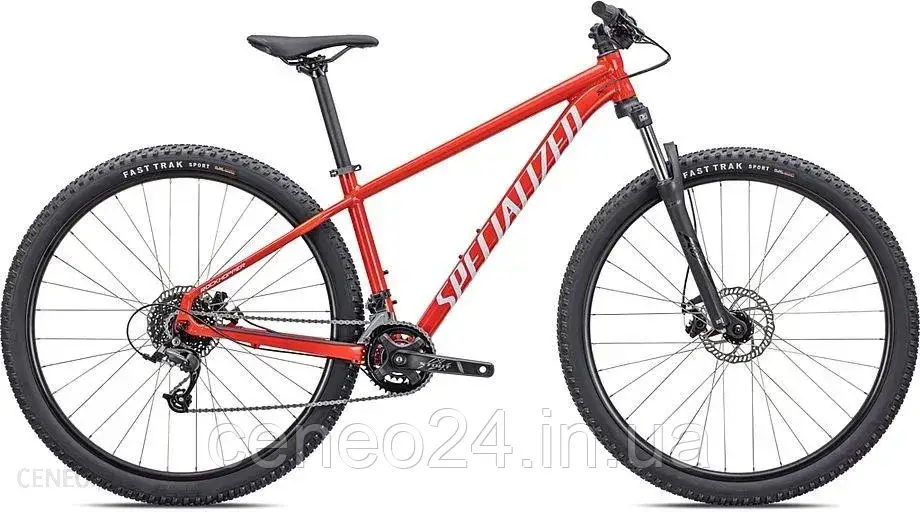 Велосипед Specialized Rockhopper Gloss Flo Red White 29 2022 - фото 1 - id-p2143547648