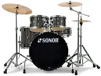 Ударна установка Sonor AQX Stage Set Black Midnight Sparkle