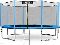 Батут Neo Sport Trampolina Ogrodowa 15Ft 465Cm Z Siatką Zewnętrzną I Drabinką