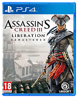 Гра Sony PlayStation 4 Assassin's Creed III Liberation Remastered Російська Озвучка Новий