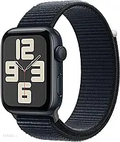 Часи APPLE Watch SE 2 generacji GPS Koperta 44mm z aluminium w kolorze północy z opaską sportową w kolorze