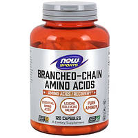 Sports Branched Chain Amino Acids Now Foods (120 капсул)