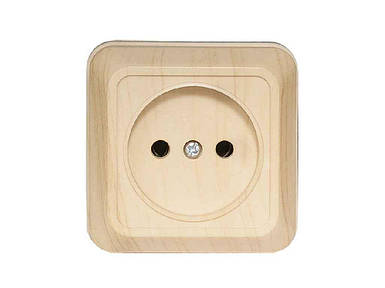 Розетка електрична Opera 2801 (Сосна) ТМ LUXEL FG