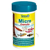Tetra Micro Granules 100 мл / Тетра Микро Гранулы корм для аквариумных рыбок / корм для рыб